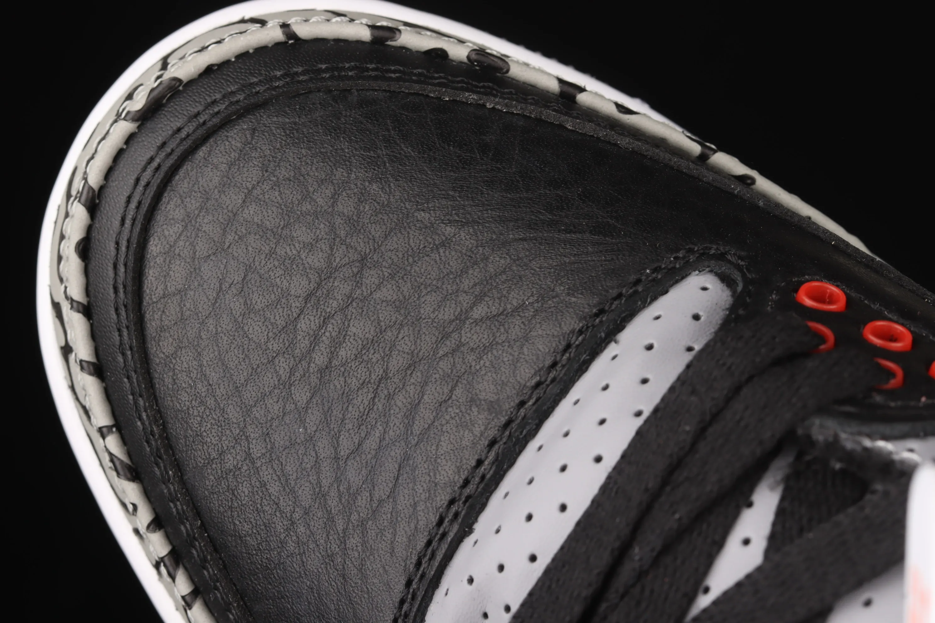 All categories Air Jordan Jordan series basketball shoes Air Jordan 3 J version Air Jordan 3 Retro Black Cement (2018) AJ3 Joe 3 replica black cement 854262-001